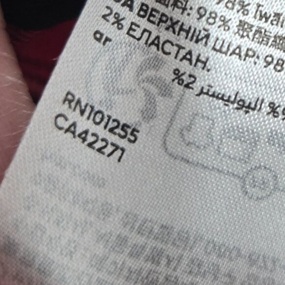 H&M Red Black Plaid Above the Knee Skirt Girl's Size 16 - Picture 7 of 8